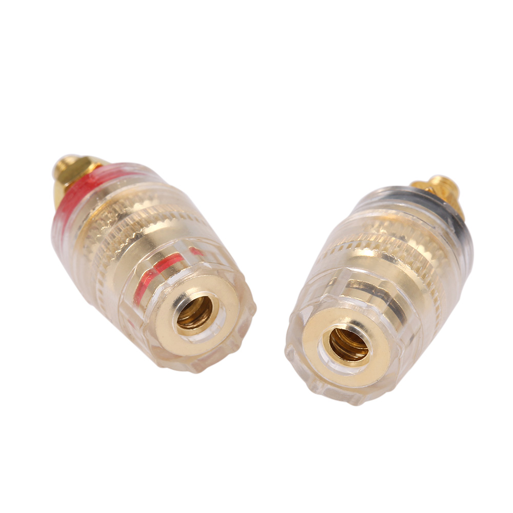 Đầu Nối Loa Bộ Khuếch Đại Đầu Cắm Chuối 4mm Màu Đen & Đỏ - Nhiều Màu