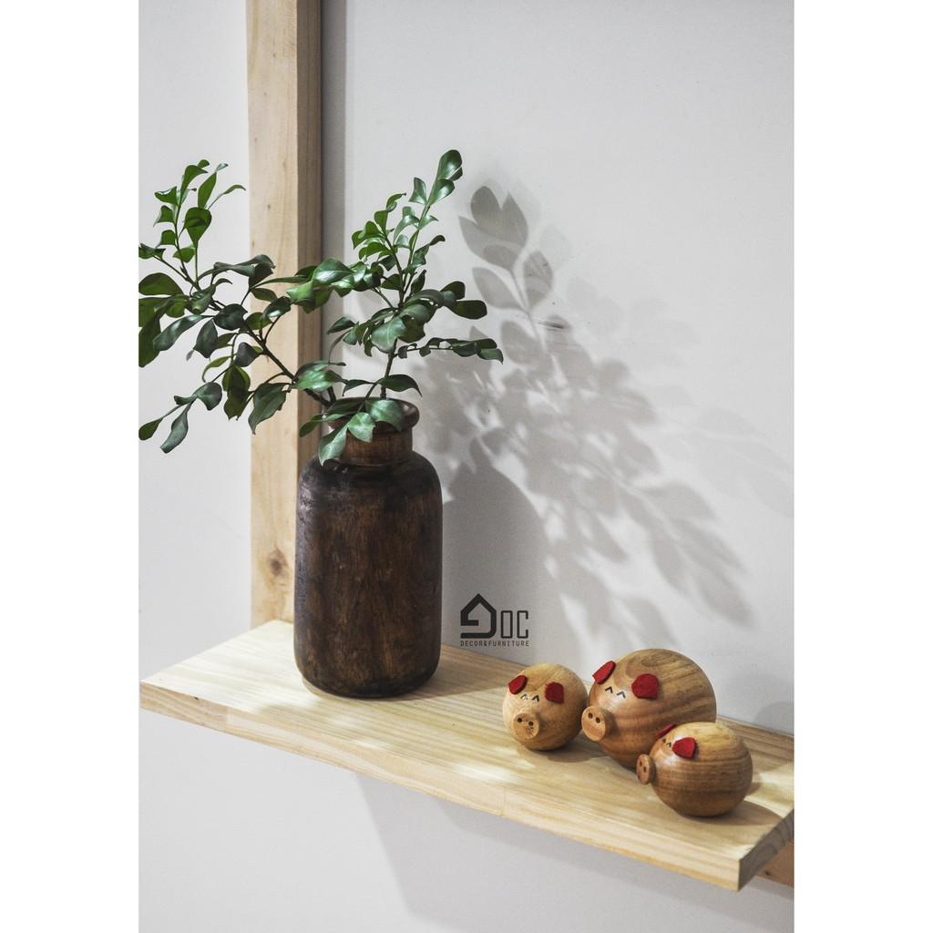 ĐỒ CHƠI GỖ AN TOÀN CHO BÉ, BỘ GIA ĐÌNH HEO