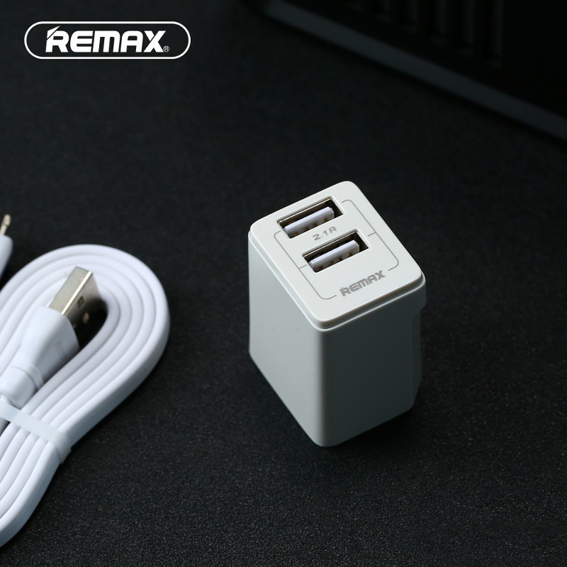 Bộ Cốc sạc và Cáp sạc Remax Elite Set RP-U28II 2.1A - 3 chân sạc Lightning / Micro-USB / Type-C (Hàng chính hãng)