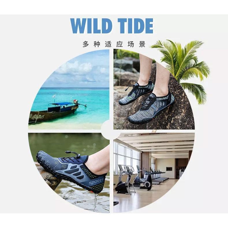 New Outdoor Large Size River Shoes Beach Shoes Hiking Shoes Waterproof Shoe35~47
