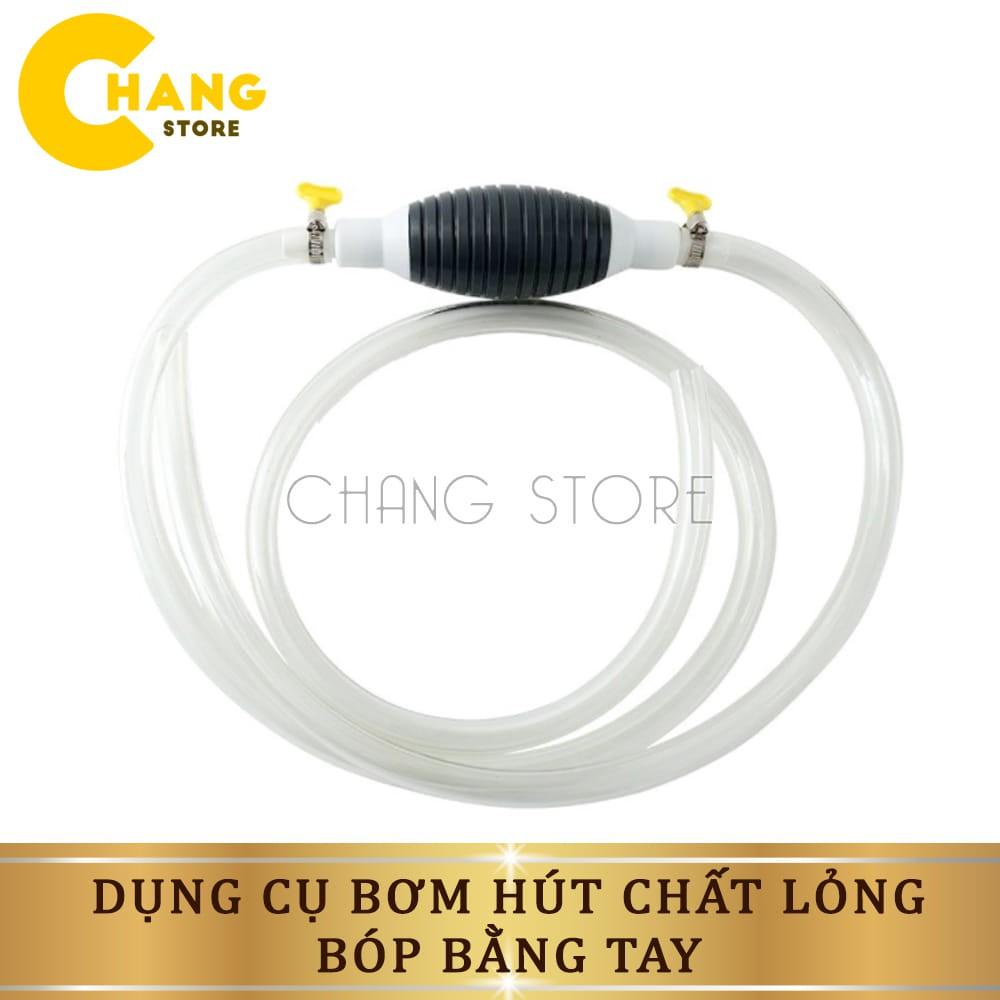 Dụng cụ bơm hút chất lỏng, Ống hút rượu, xăng dầu bóp tay siêu tiện lợi - mẫu mới