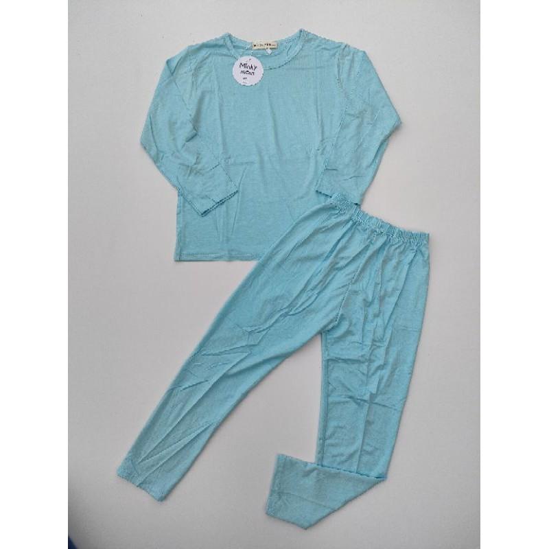 Bộ dài tay Minky Mom thun lạnh SIZE ĐẠI mềm mịn mát cho bé