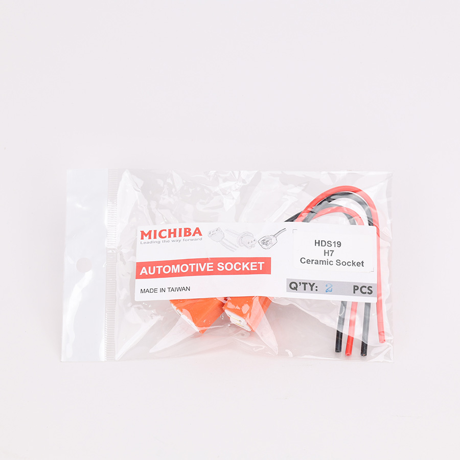 Combo 2 Chuôi Đèn Chân H7 HDS19 Lõi Ceramic