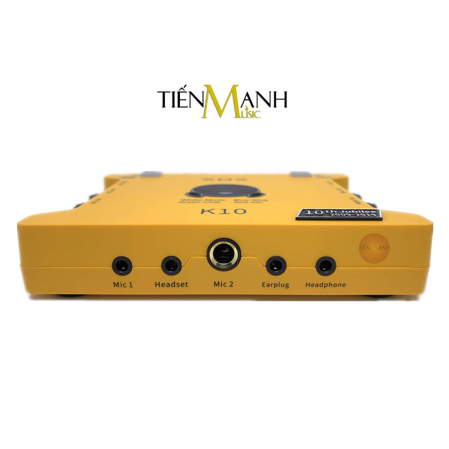 SoundCard XOX K10 Bộ Thu Âm Thanh, Livestream, Hát Karaoke Sound Card Audio Interface - Kèm Móng Gẩy DreamMaker
