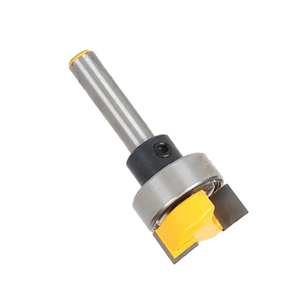 8xtemplate adjustment Hinge bit router - 1 / 4 "Wood Tenon Cutter Cutter Tool
