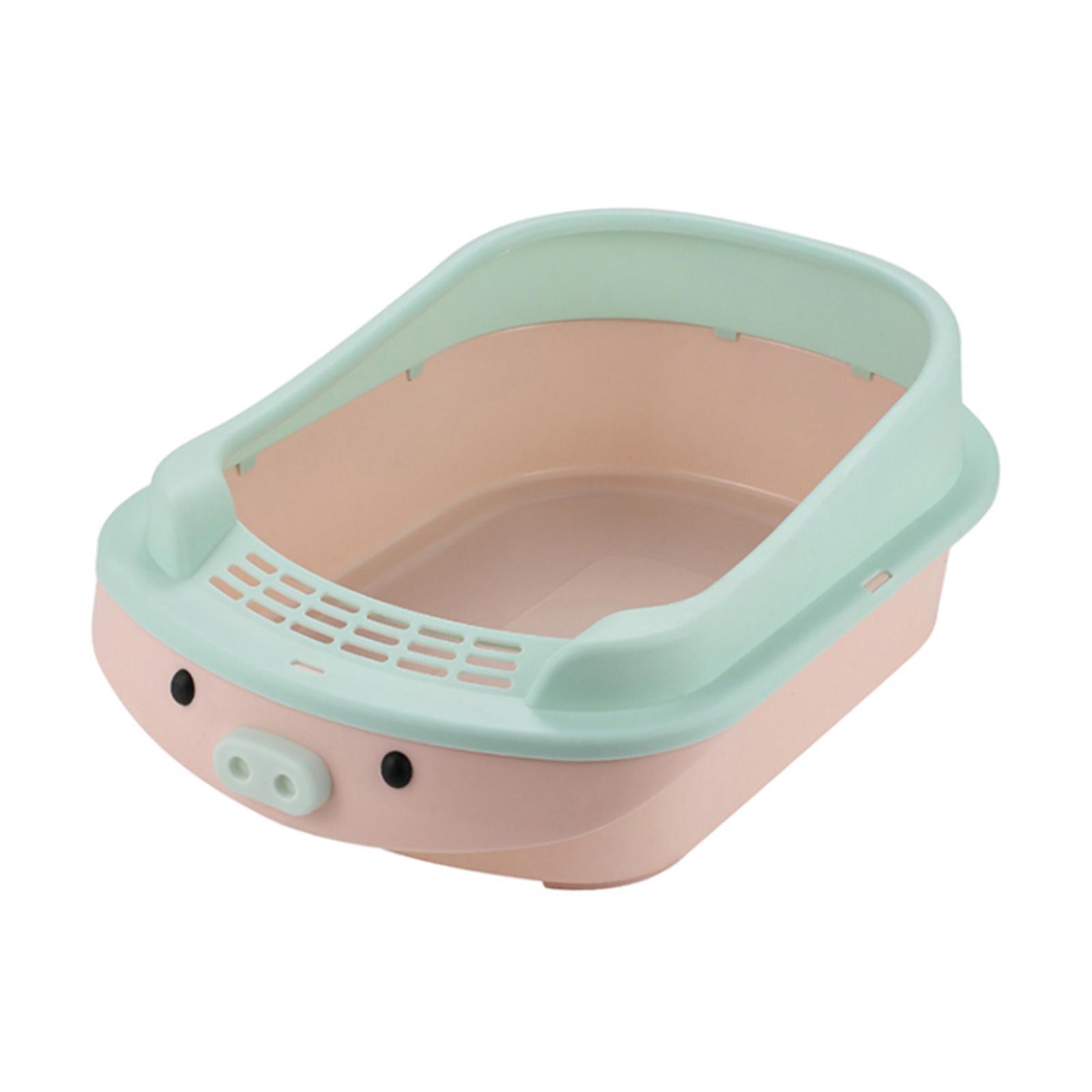 Cat Litter Box Anti Splashing Cat Litter Container Cat Litter Tray