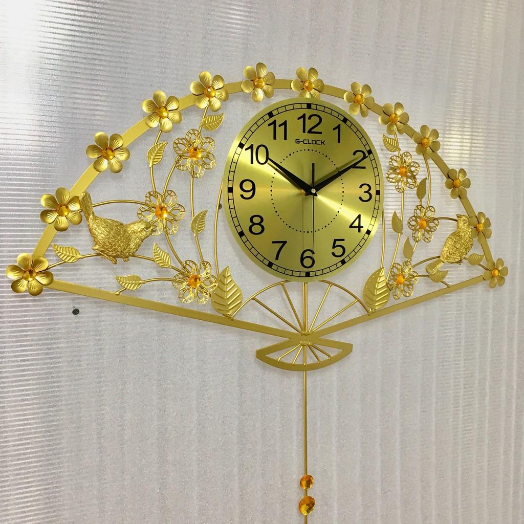Đồng hồ treo tường hiện đại hình quạt DH05