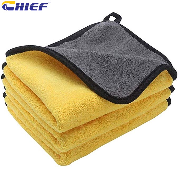 Khăn Lau Rửa Xe Ô Tô Chuyên Dụng Chief Microfiber Thấm Hút Cực Kì Kích Thước 30*30cm