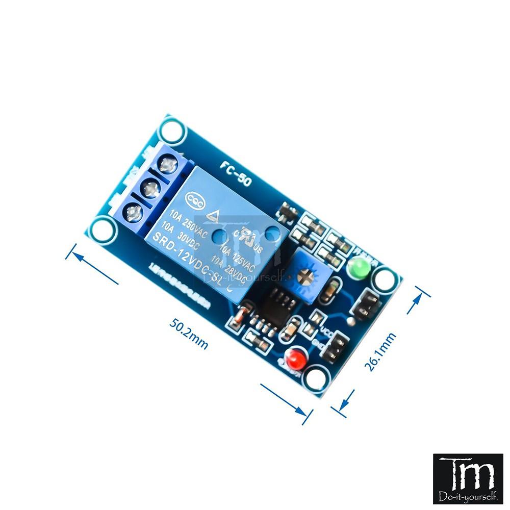 Modul Độ Ẩm Đất Relay Ứng Dụng Tưới Cây (FC-05)