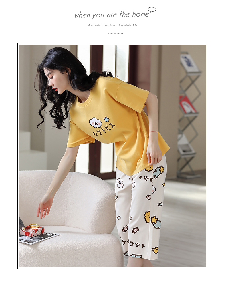Quần áo mặc nhà cotton 5532
