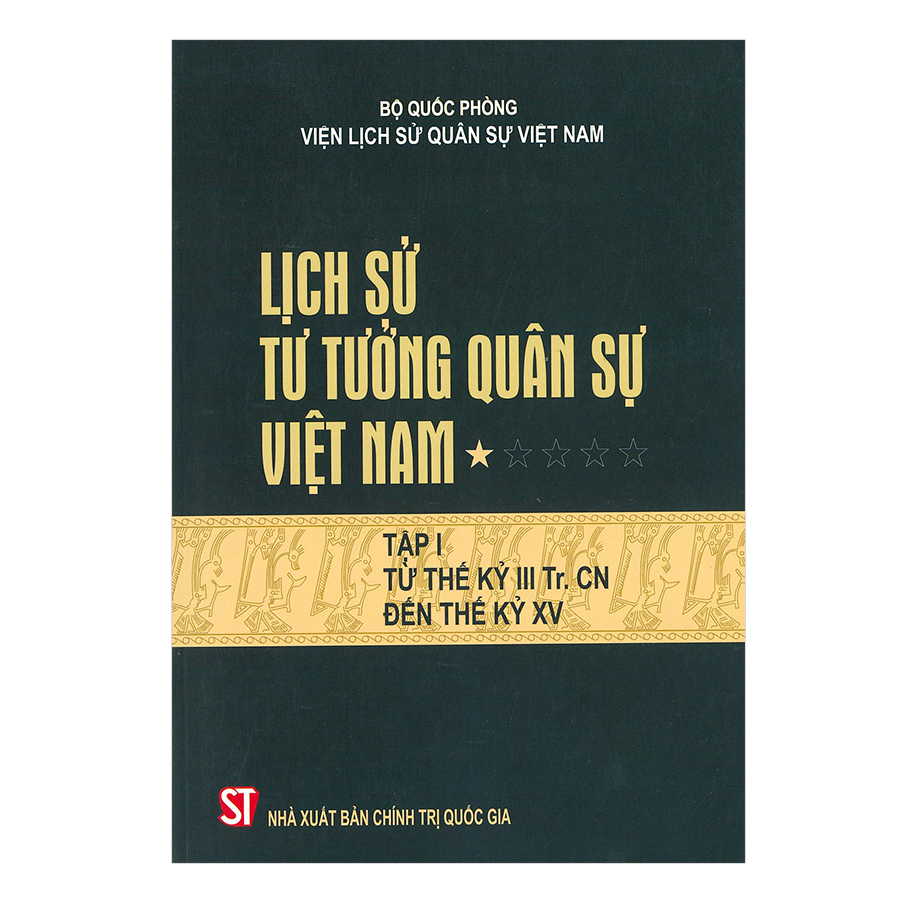 Sách Combo Trọn Bộ 5 Quyển Lịch Sử Tư Tưởng Quân Sự Việt Nam - NXB Chính Trị Quốc Gia Sự Thật