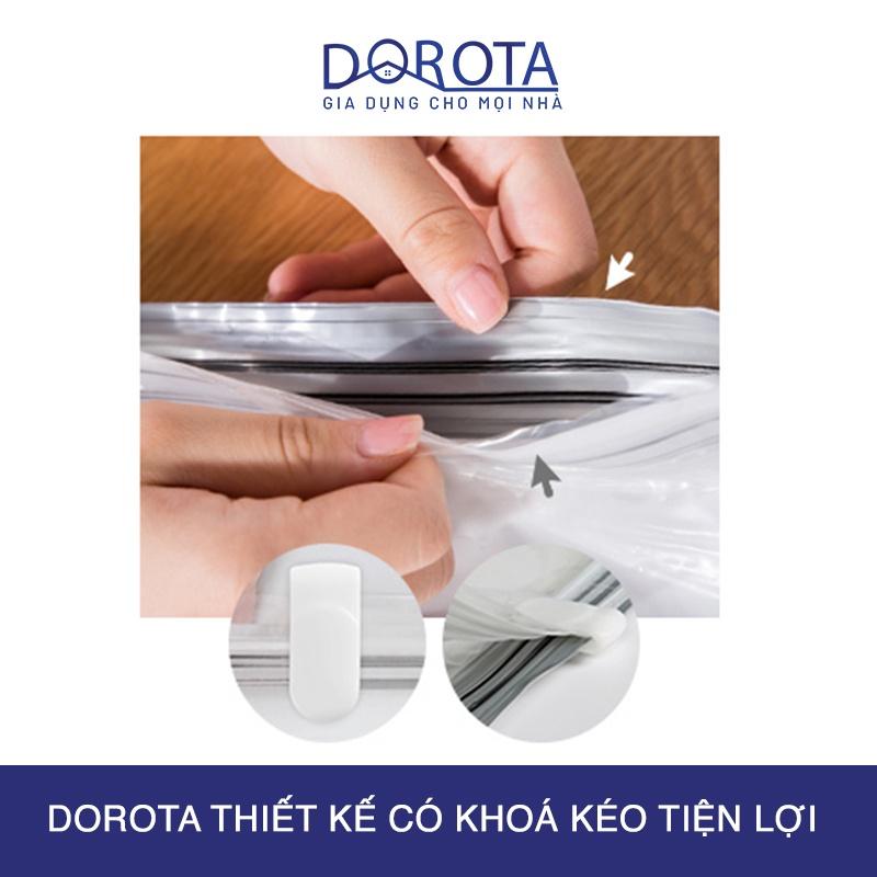 Túi hút chân không quần áo DOROTA không cần dùng bơm tái sử dụng chống mốc chống nước 45x70cm FL457