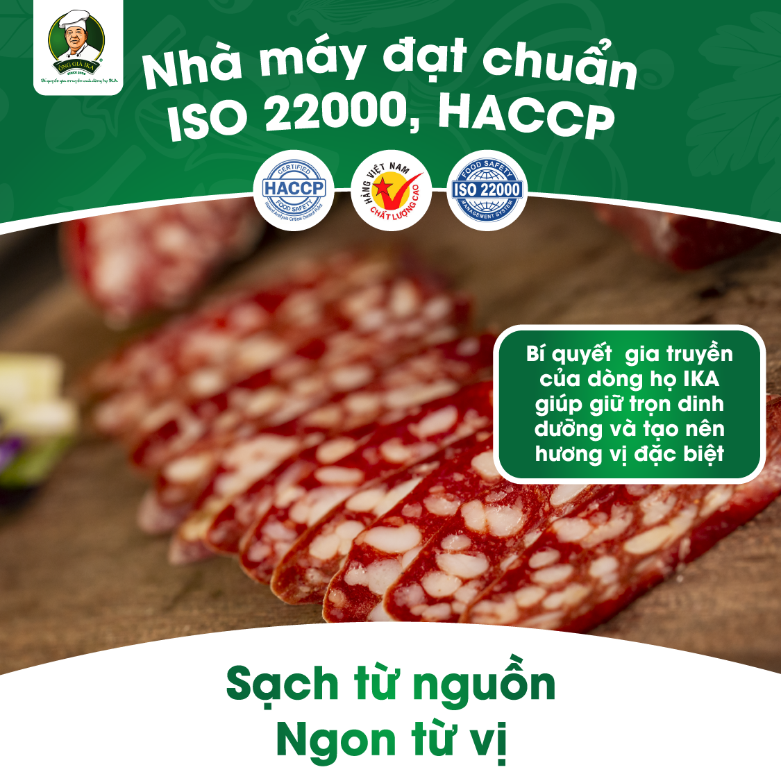 [Chỉ Giao Hà Nội] Salami lên men Hercules 180g