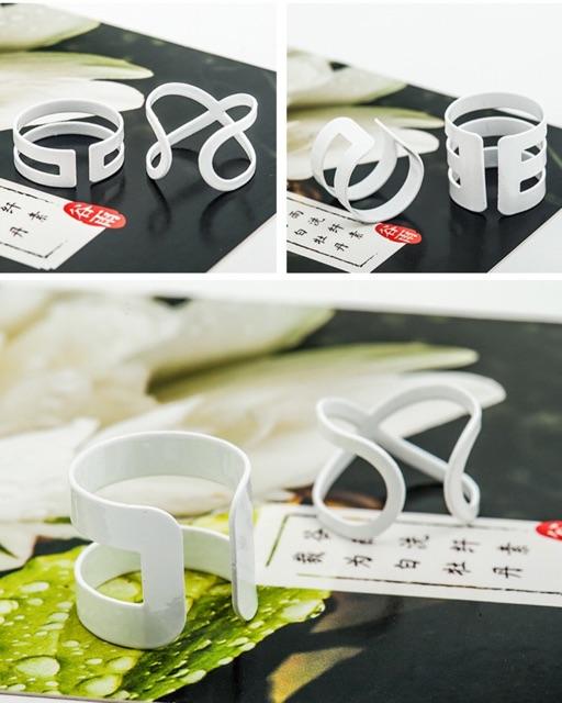 Set nhẫn trắng