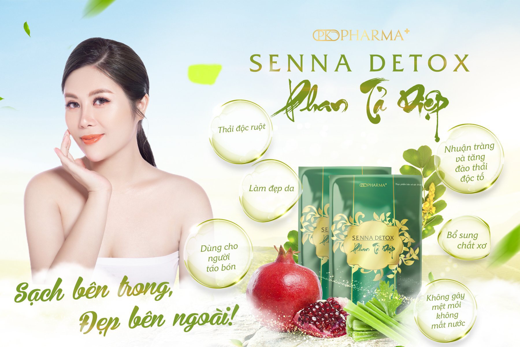 ]- Thải Độc Dạ Dày Phan Tả Diệp- Senna Detox- Pk Pharma-Dr Laicr