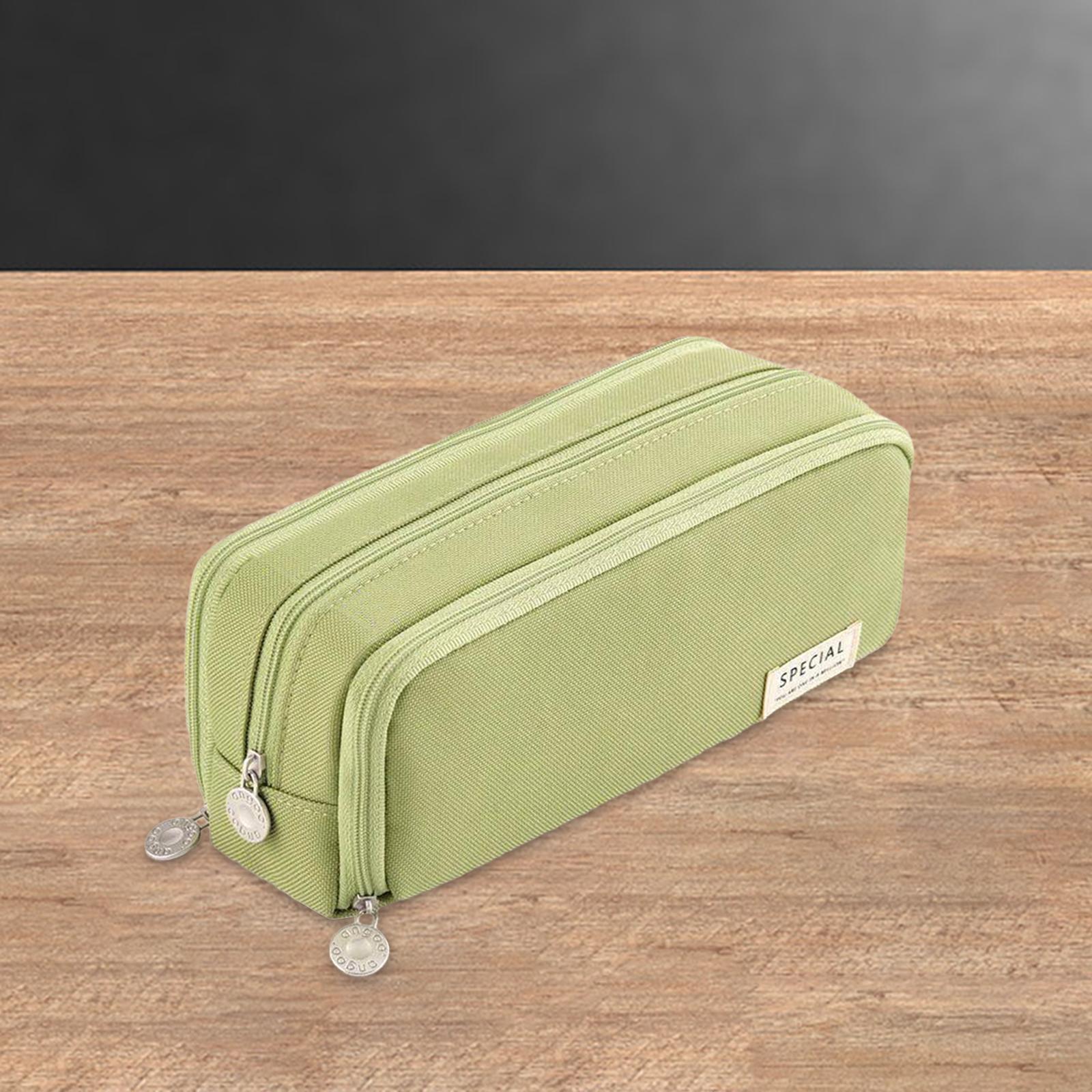 Pencil Pouch Pencil Case, Compact Stationery Organizer, Makeup Bag, Multifunction Pencil Holder Pencil Bag for School Children Kids Unique Gift