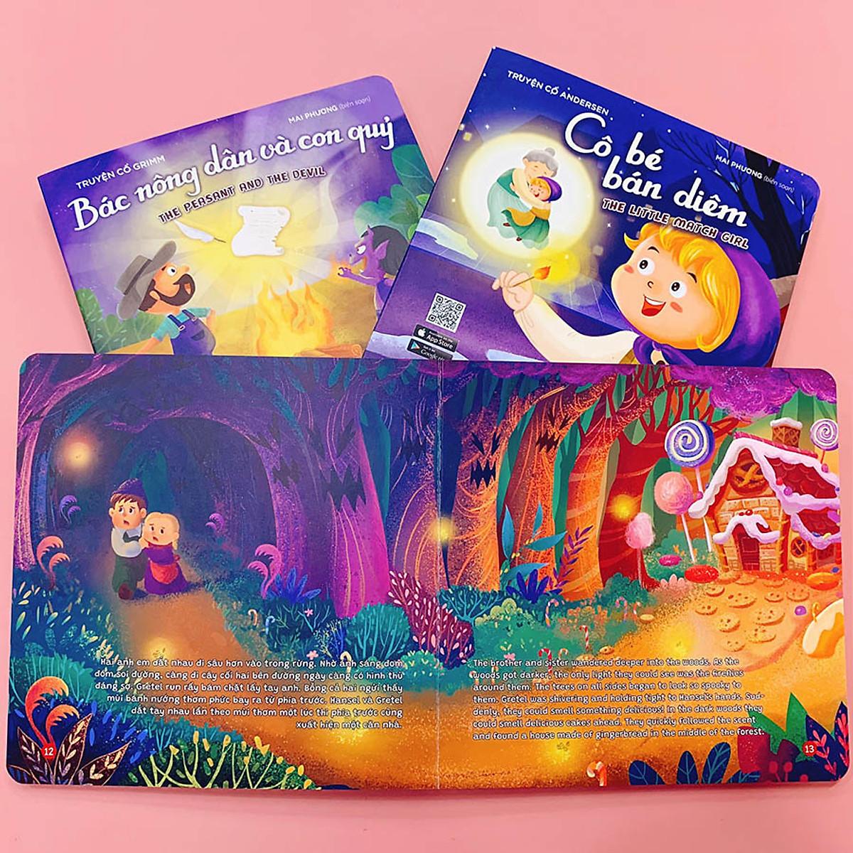 Combo ”Đốm Lửa Diệu Kỳ”: Hansel Và Gretel - Cô Bé Bán Diêm - Bác Nông Dân Và Con Quỷ - Bản Quyền