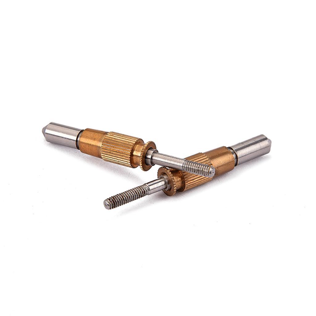 2 Pieces RCA Plug Audio Cable Adapter Connector for Gramophone Vinyl LP Record Player