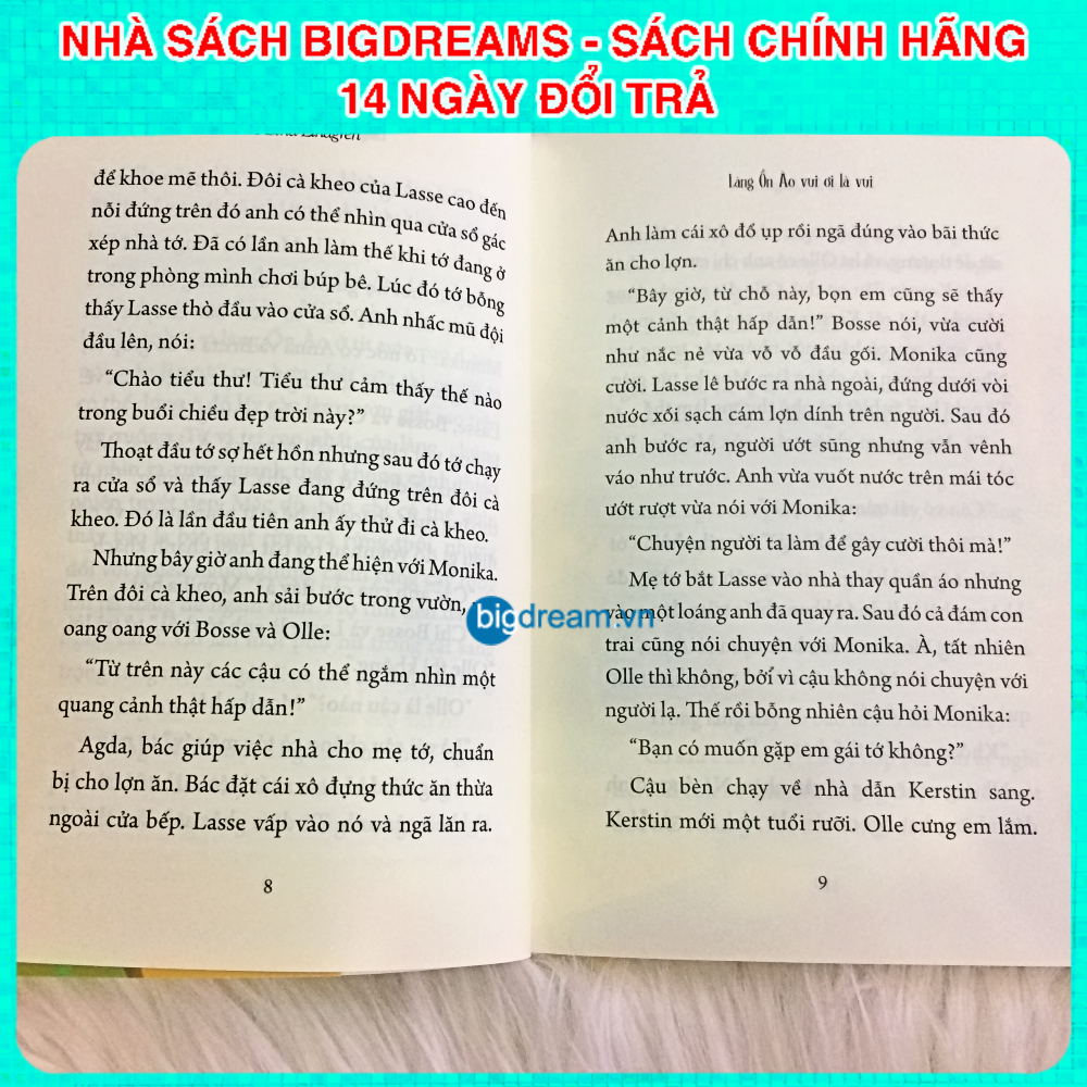 Làng Ồn Ào Văn Học Kinh Điển Cho Thiếu Nhi - Truyện Cho Bé - Làng ồn ào vui ơi là vui và Lũ trẻ làng ồn ào