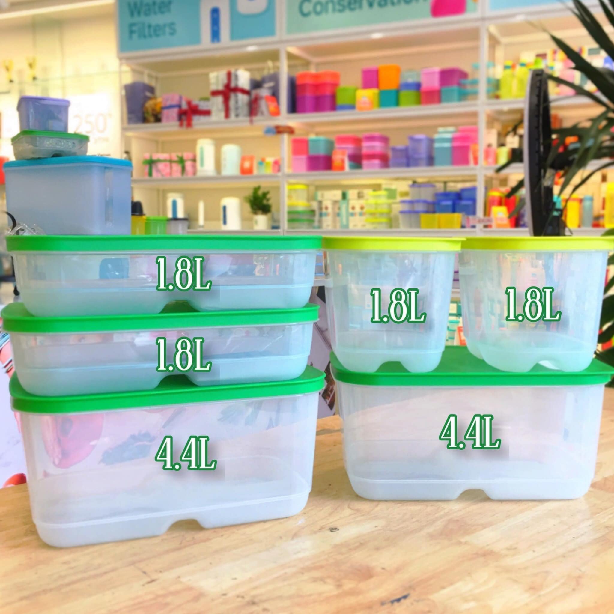 Bộ Hộp Tupperware Trữ Mát Có Nút Hô Hấp Ventsmart 6 Hộp - Nữ Hoàng Trữ Mát - Tươi Đến 3 Tuần