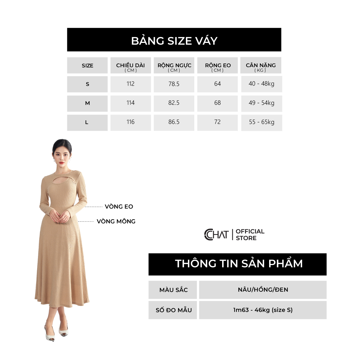 Đầm Nữ Chất Thun Ôm Xòe Xoắn Cổ Phong Cách Thanh Lịch 22VDC2033XT
