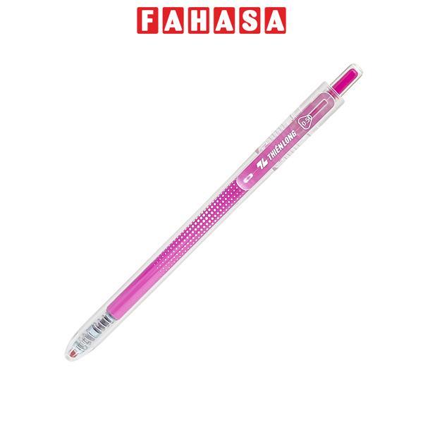 Bút Gel Colochi 0.5 mm - Thiên Long GEL-050/PLUS - Mực Đỏ Thanh Long