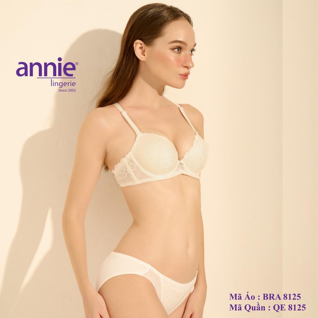 Bộ đồ lót Nữ Annie 8125 Đồng Bộ Chất Liệu Cao Cấp, Thấm Hút, Thoáng Khí Và Đàn Hồi Cực Tốt