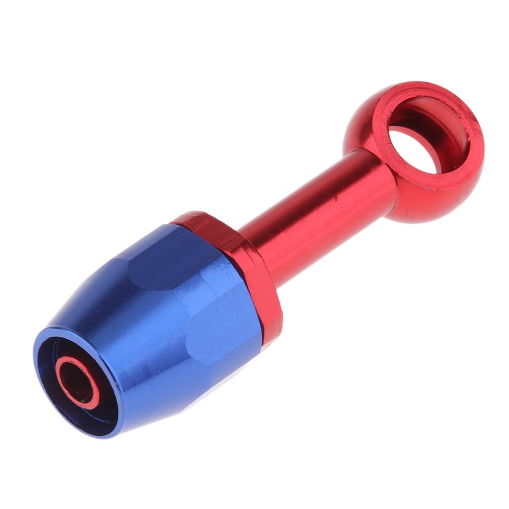 Motorcycle Straight Oil Fuel Gas Line Hose End Fitting Adaptor M10