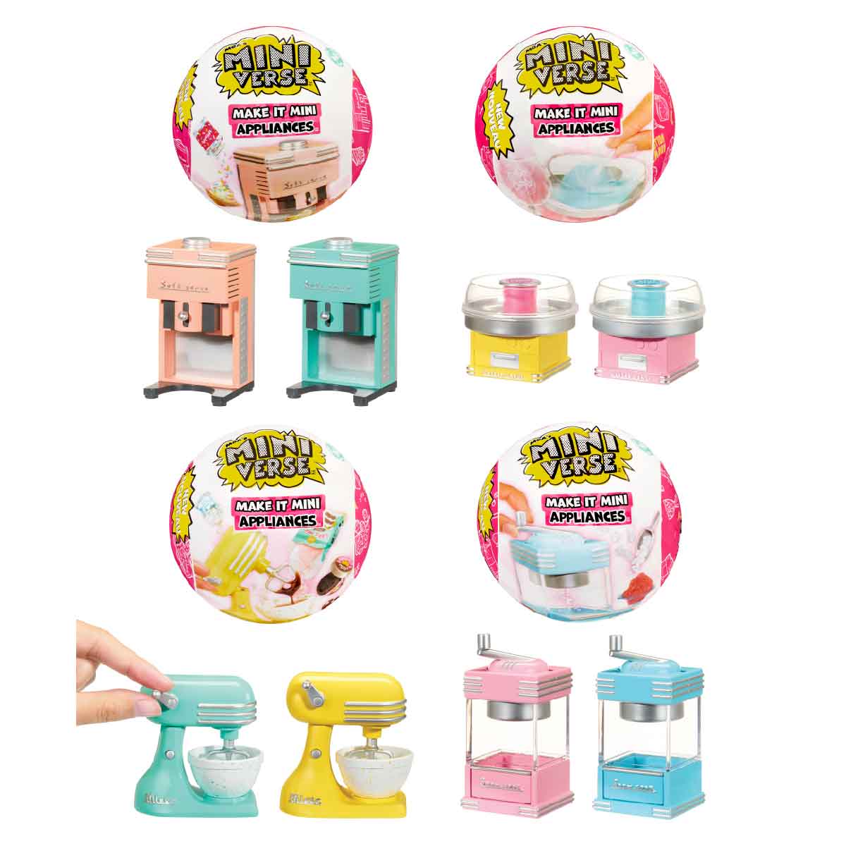 Đồ Chơi Banh Miniverse Chủ Đề Máy Pha Chế 2 MINIVERSE 523444-EUC - Giao Hàng Ngẫu Nhiên