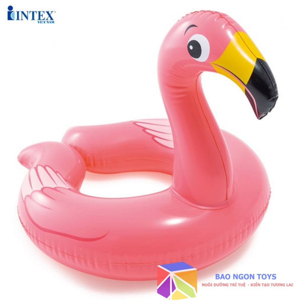 PHAO BƠI VÒNG HÌNH THÚ NGỘ NGHĨNH CHO BÉ, ĐỒ CHƠI VẬN ĐỘNG HỒ BƠI, TẮM BIỂN - BAO NGON TOYS - VD31