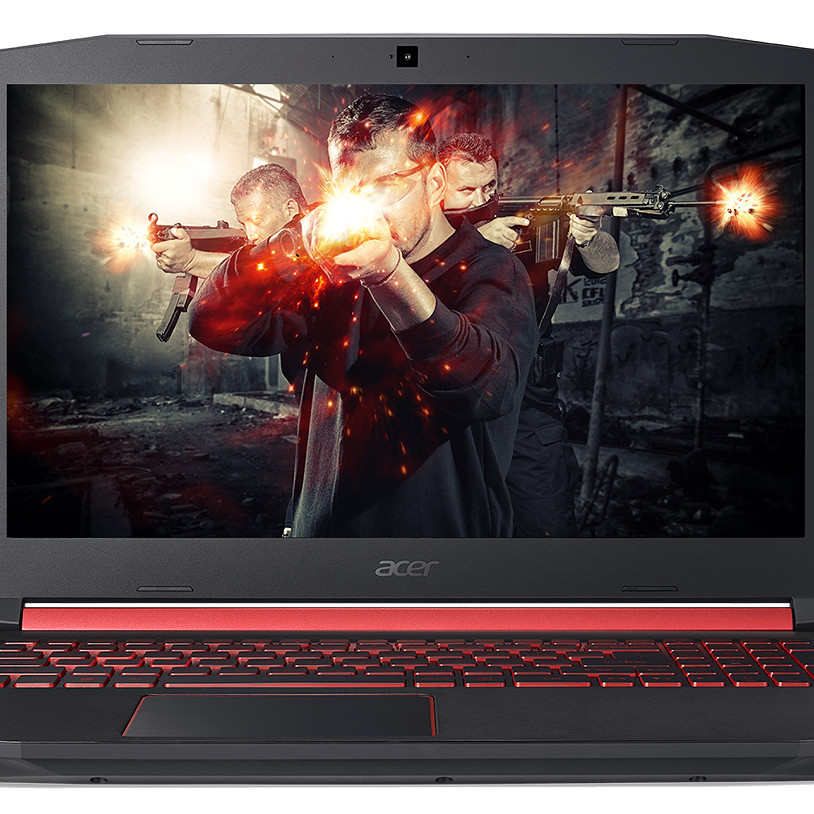 Combo Laptop Acer Nitro 5 AN515-52-51LW NH.Q3LSV.002 Core i5-8300H/Free Dos (15.6 inch) - Black và Balo Acer Predator Gaming PBG590- Hàng Chính Hãng