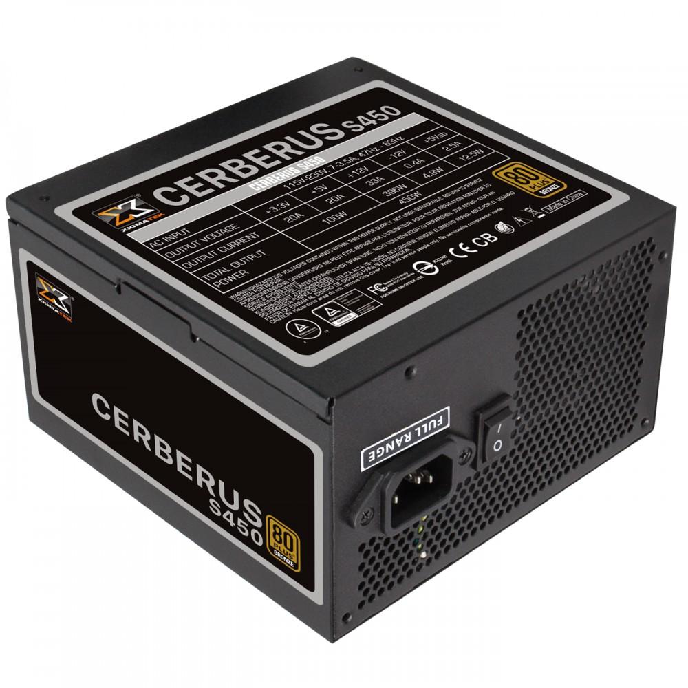 Nguồn XIGMATEK CERBERUS S450 450W - 80PLUS BRONZE - Hàng Chính Hãng