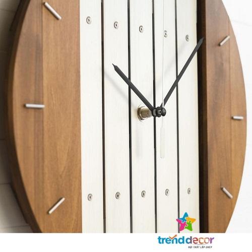 Đồng Hồ Decor Treo Tường Đồng Hồ Gỗ Phong Cách Hiện Đại Trang Trí Nhà Cửa Quán Cà Phê