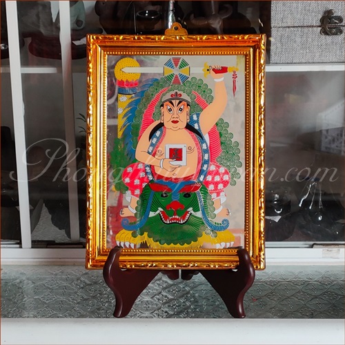 Bài vị Tử Vi Đại Đế viền vàng/ 20cm*26cm