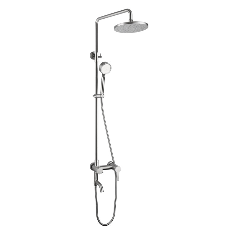 Sen cây tắm nóng lạnh tay sen tăng áp inox 304 Navier NV-805TA