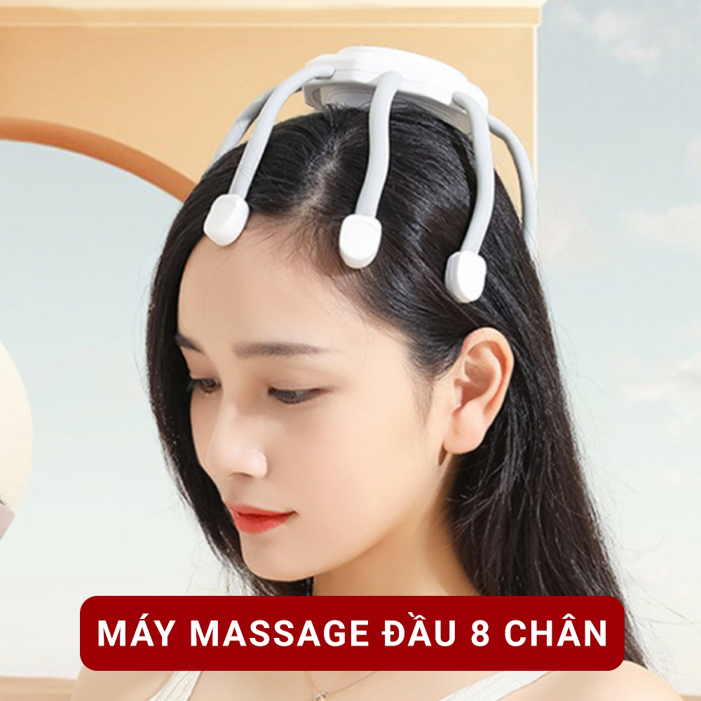 Máy Massage Đầu Sothing DAITASHI LM-080, 4 Chế Độ Massage, Giảm Thư Giãn Mêt Mỏi- Hàng Chính Hãng