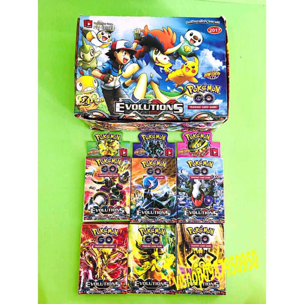 Bộ Sưu Tập Hộp 640 lá Thẻ Bài game show Pokémon GX EX bạn dạng tiên tiến nhất Làm món quà Cho Trẻ Em