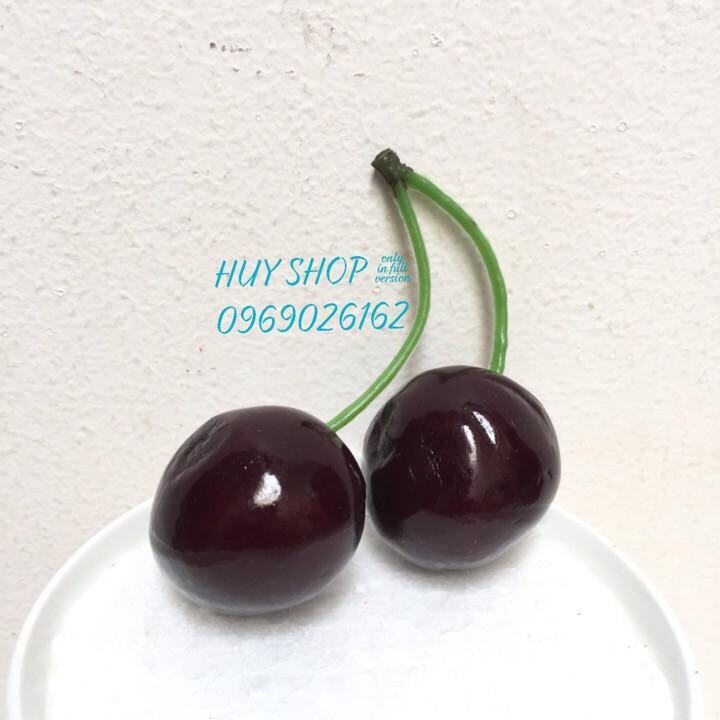 COMBO 10 TRÁI CHERRY ĐÔI - TRÁI CÂY GIẢ