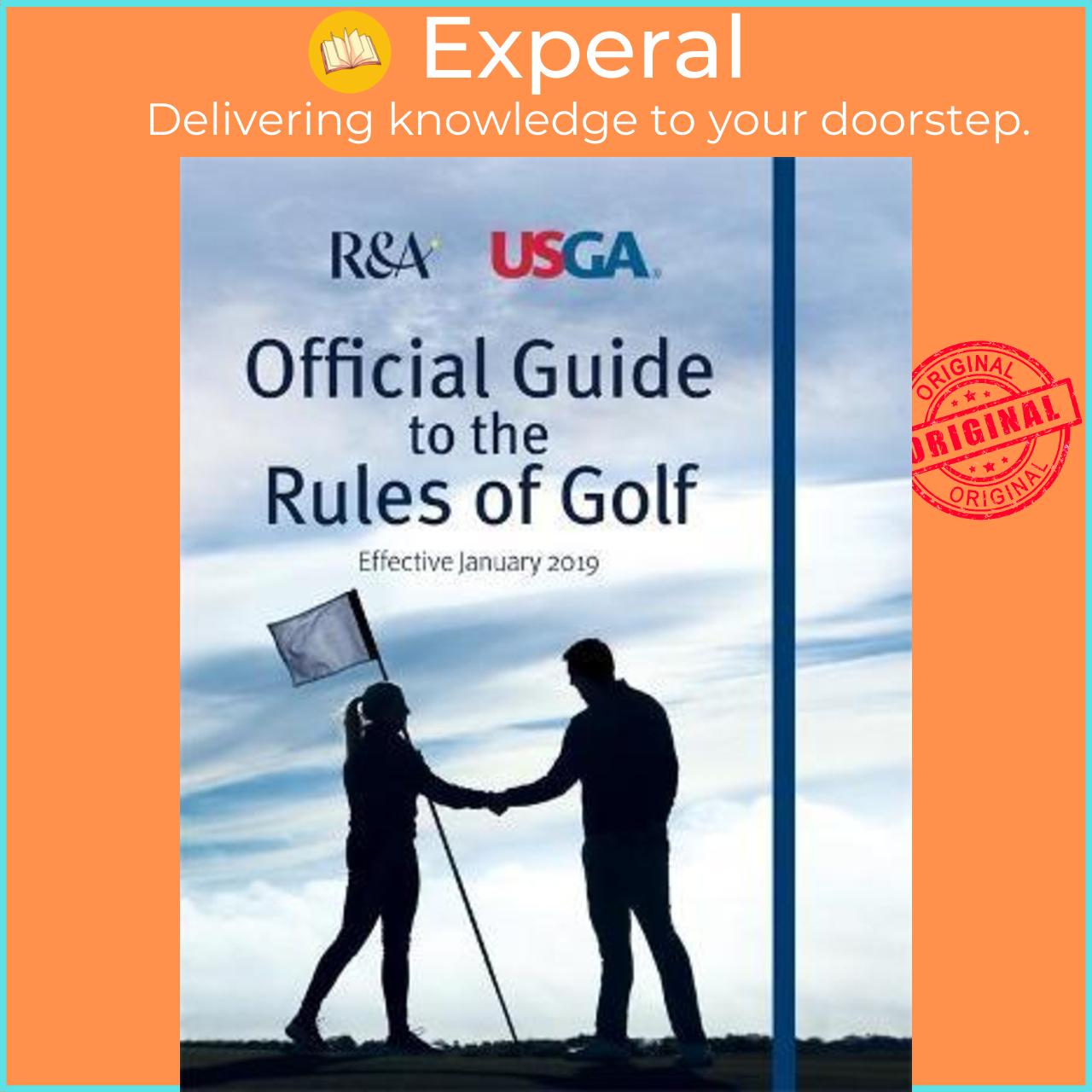 Sách - Official Guide to the Rules of Golf by R&A