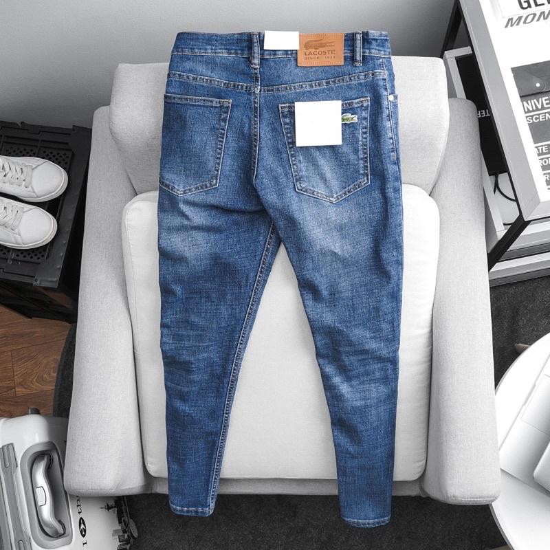 - Quần jean nam cao cấp slimfit chuẩn dáng xuất khẩu xanh rêu