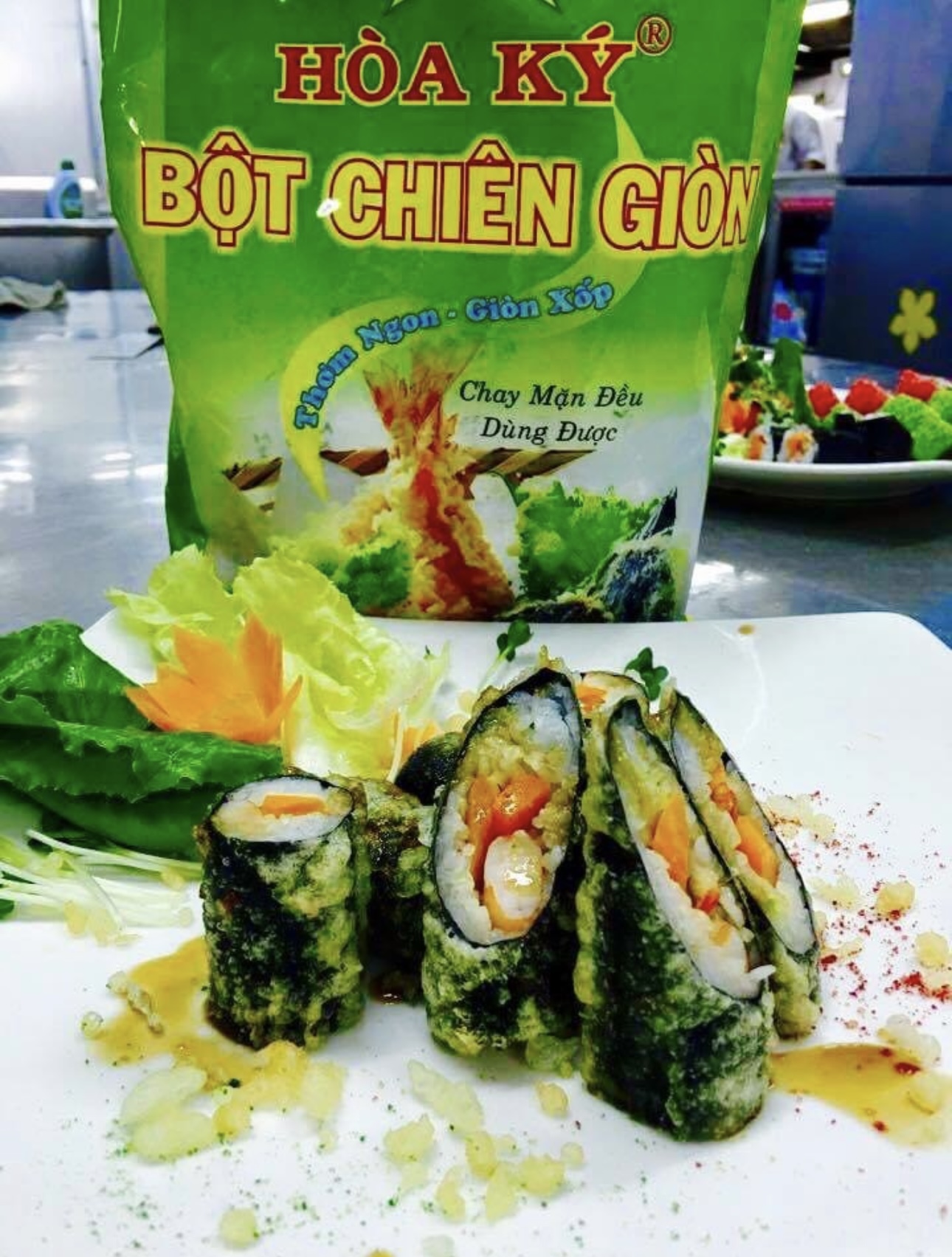 Bột tỏi 200gr Hoà Ký thơm tròn vị tỏi nguyên chất