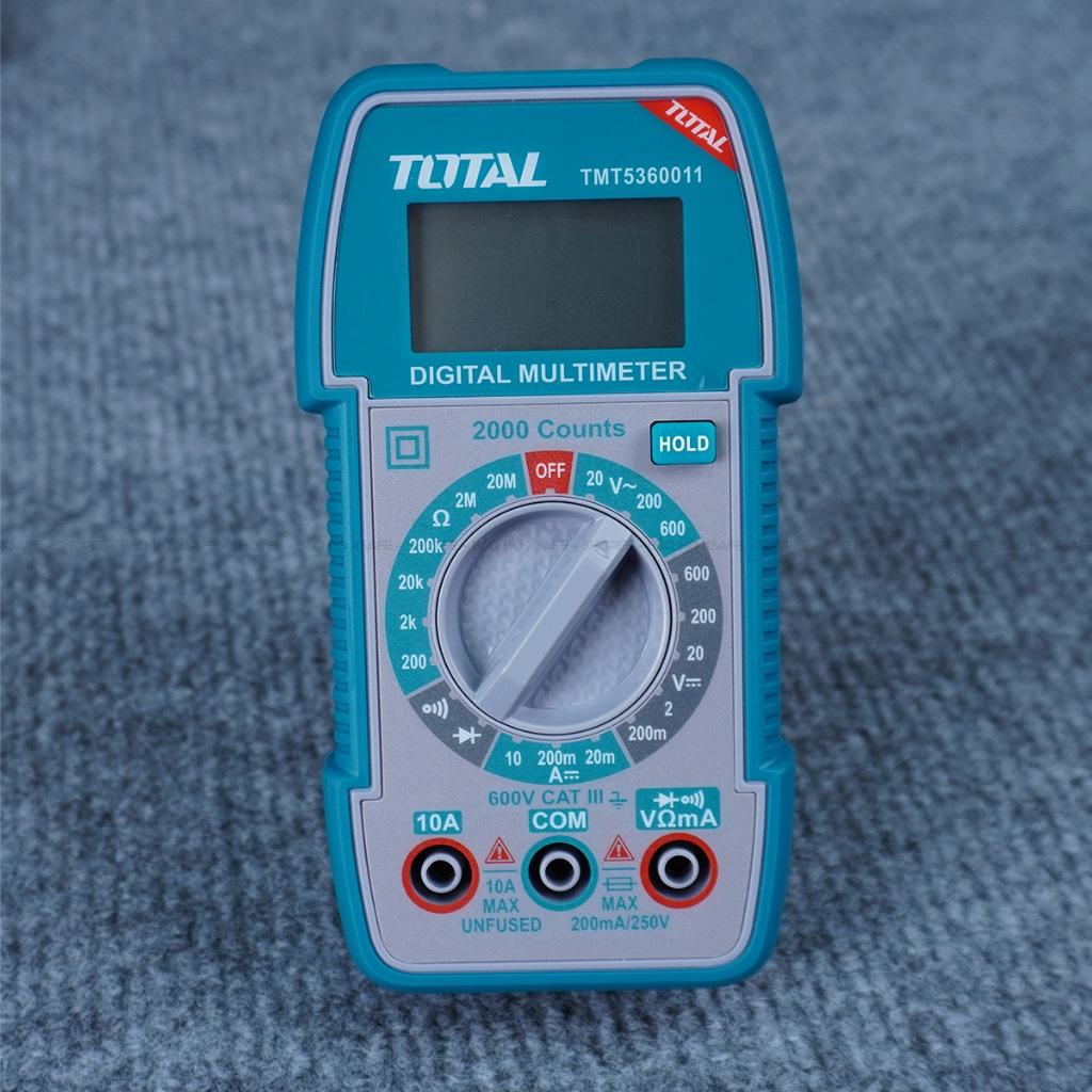 ĐỒNG HỒ VẠN NĂNG KỸ THUẬT SỐ TMT5360011 TOTAL -HÀNG CHÍNH HÃNG