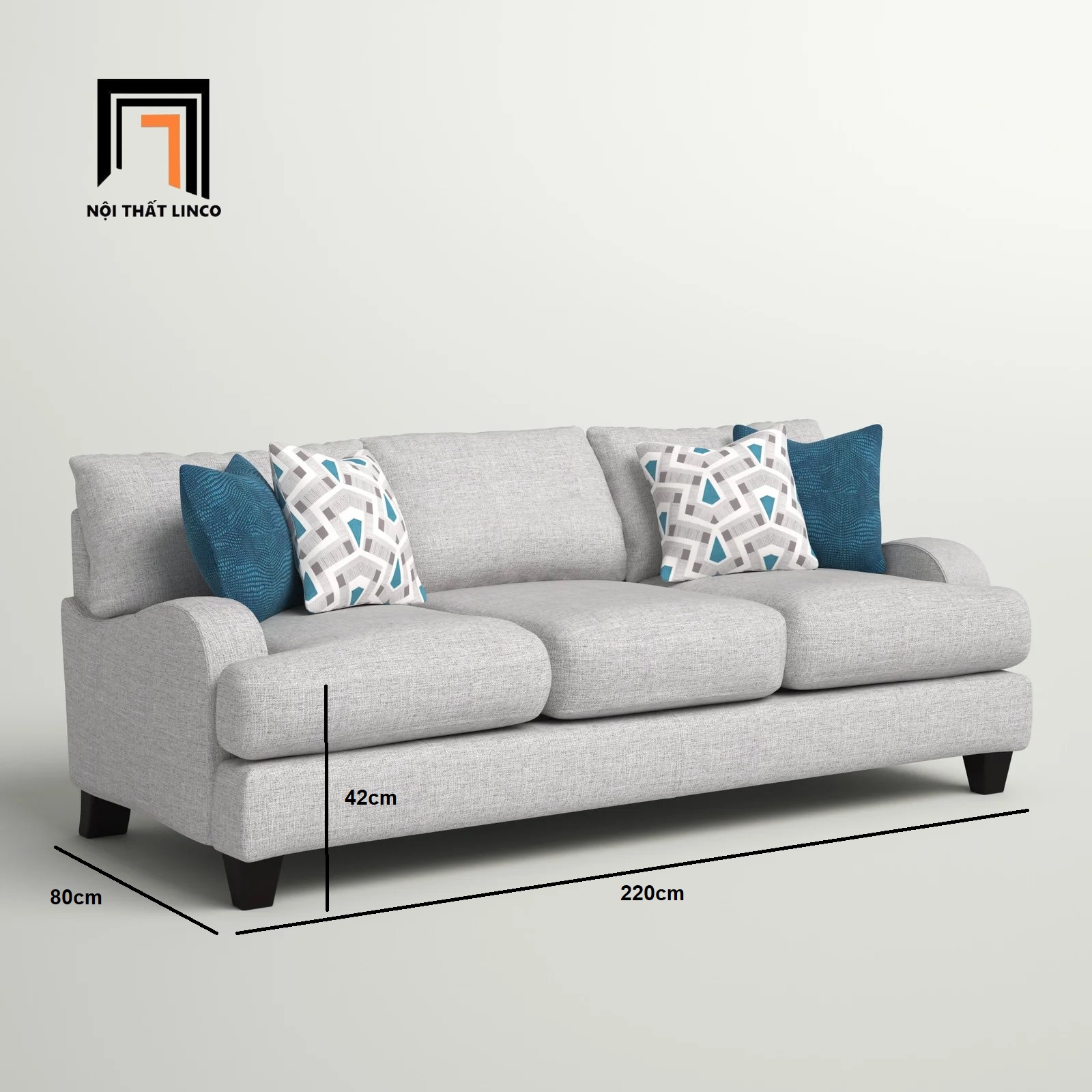 Ghế sofa băng BT21 Somerville phong cách cổ điển châu Âu