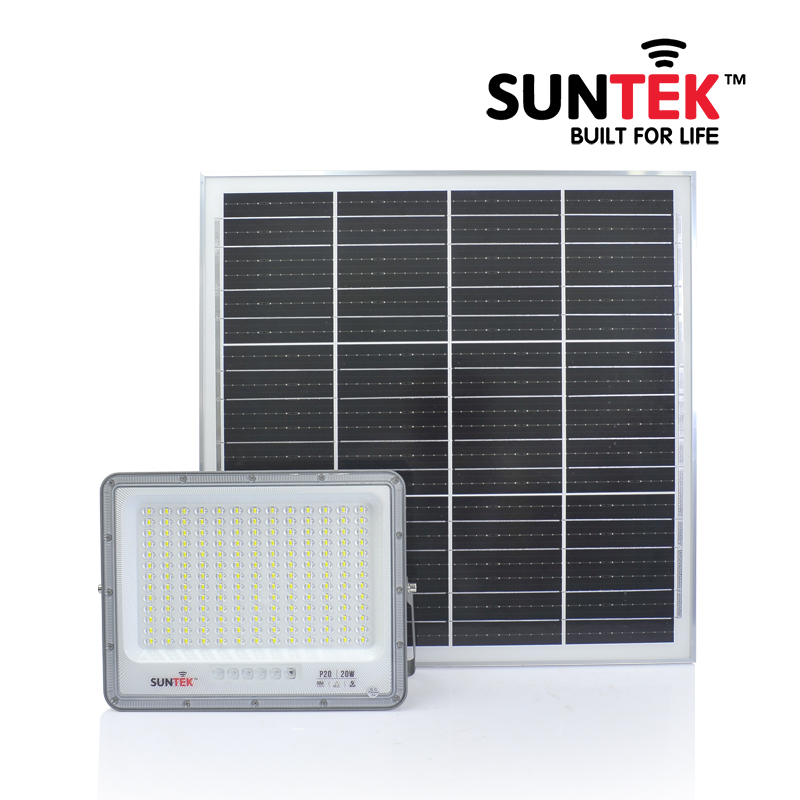 Đèn Pha Cao Áp Năng Lượng Mặt Trời SUNTEK P20 - Hàng Chính Hãng - Bảo hành 3 năm 1 đổi 1
