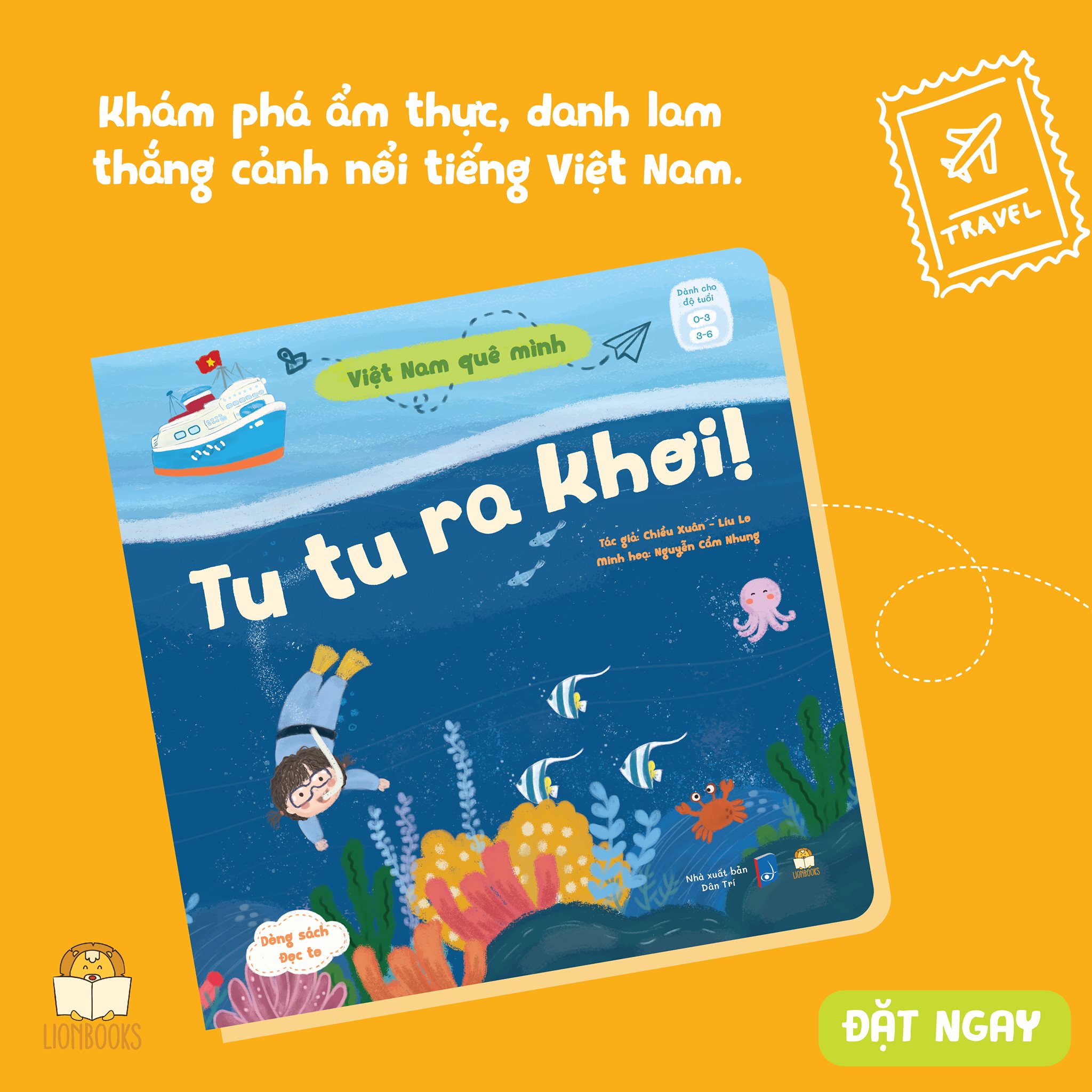 Sách Thơ Cho Bé - Set 3 Cuốn Gia Đình Bé Bỏng Đi Du Lịch (Bộ Việt Nam Quê Mình) - Truyện Tranh Cho Trẻ Tập Nói, Mầm Non 0-1-2-3-4-5-6 Tuổi