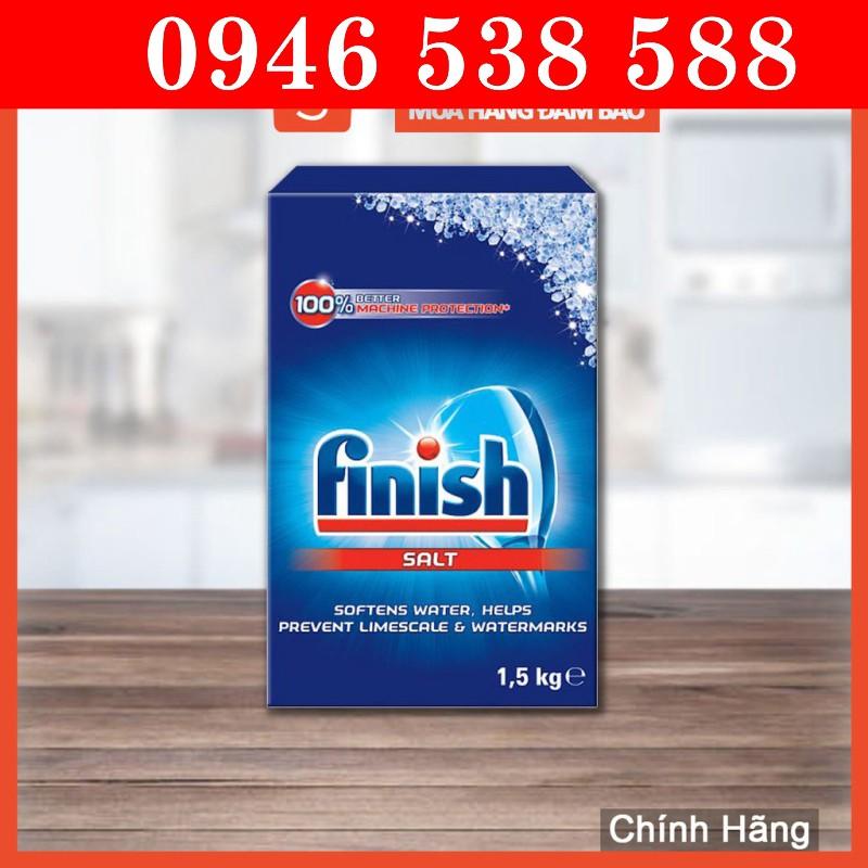 Combo rửa bát Finish Bột 2.5kg, Muối 1.2kg, Nước làm bóng 400ml