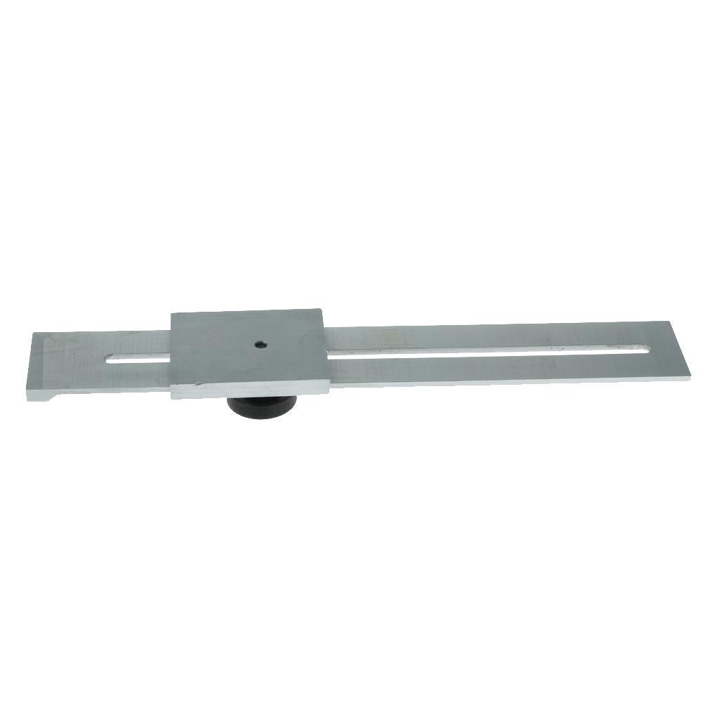 0.1mm Precision Parallel Ruler Marker Marking Gauge Line Ruler 0-200mm Woodworking