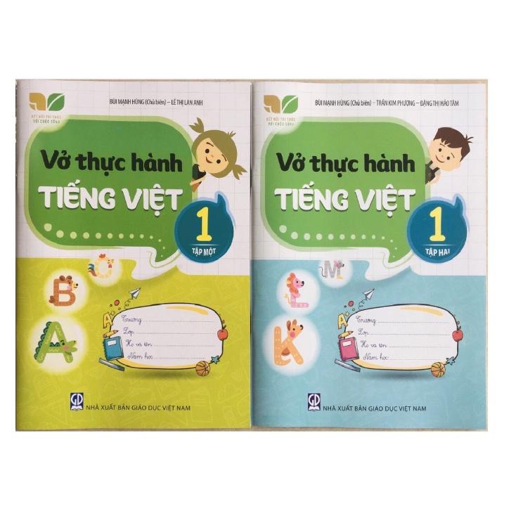 Sách - Combo 2 cuốn Vở thực hành Tiếng Việt lớp 1 ( Kết nối tri thức với cuộc sống )