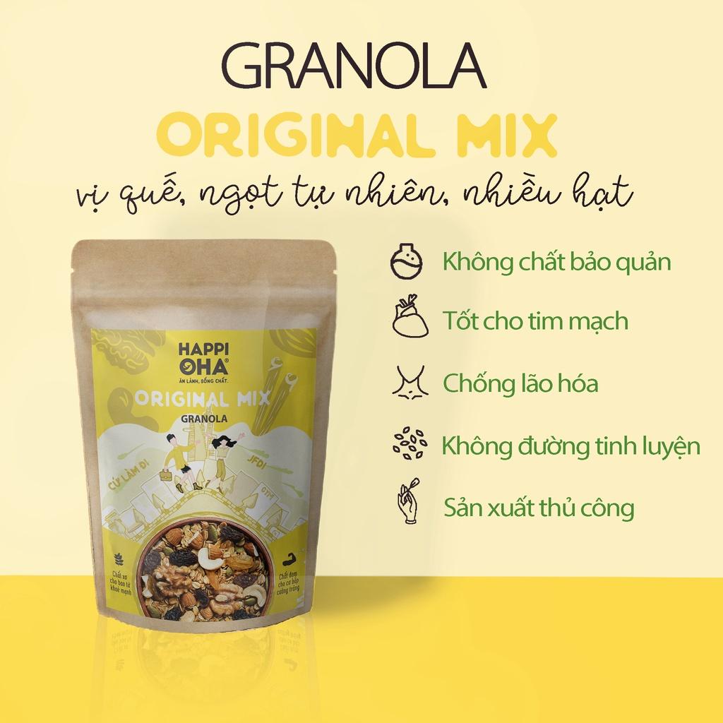 Ngũ Cốc Ăn Sáng/Ăn Kiêng Không Đường Tinh Luyện 40g - Granola Original Mix