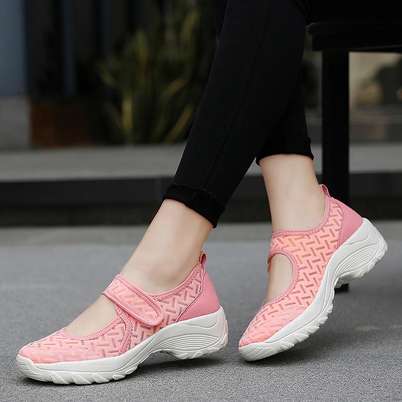 Giày Sneaker Nữ Đế Mềm Chống Trượt 2020